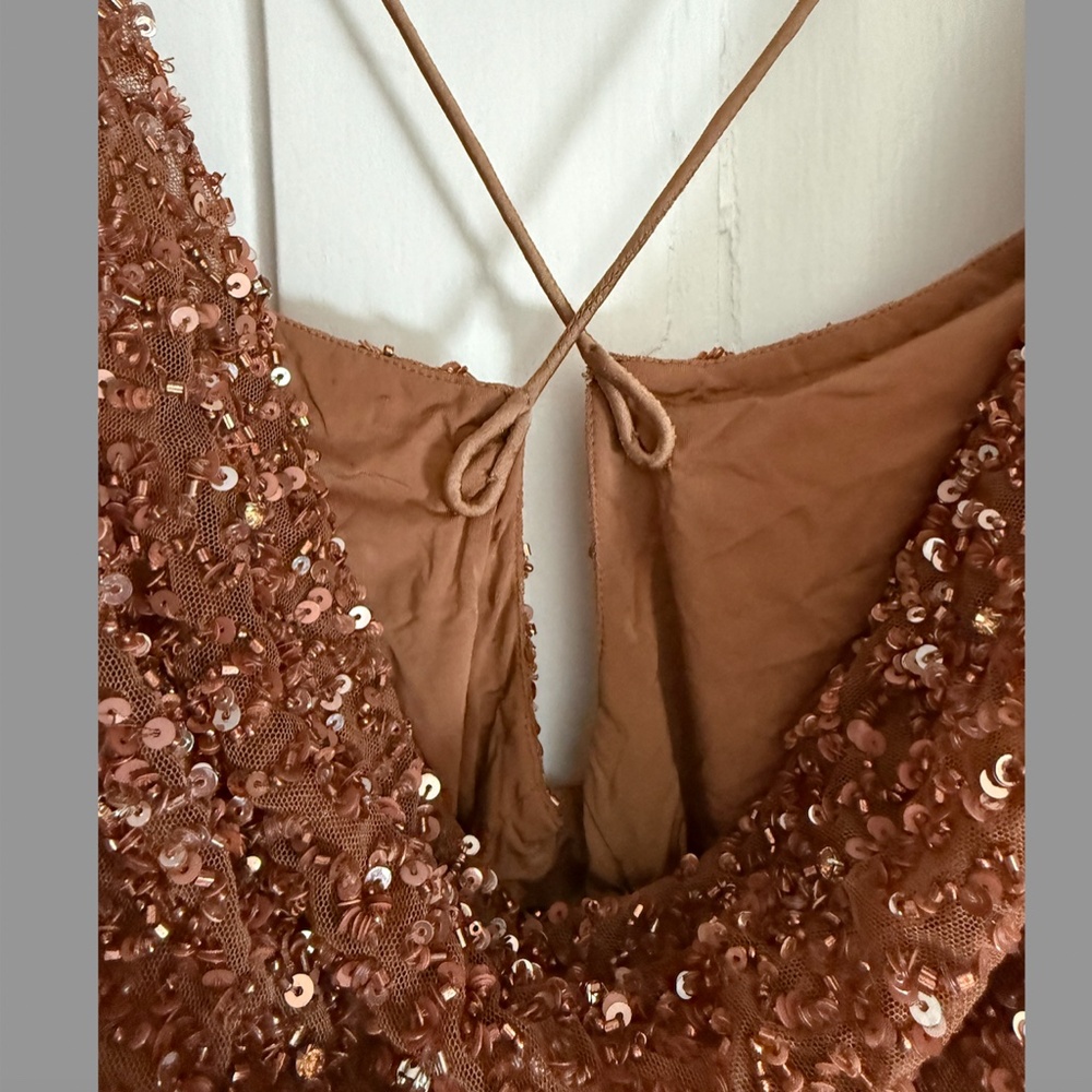 Retrofete Bronze Mitch Dress - Picture 4 of 11